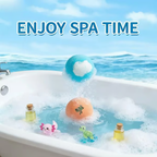 🔥LAST DAY 49% OFF-12-Pack Kids Bath Bombs with Surprise Spring Toys Inside - Easter Basket Stuffers for Boys & Girls - Skin-Soothing Bath Fizzies Gift Set (Ages 3+)