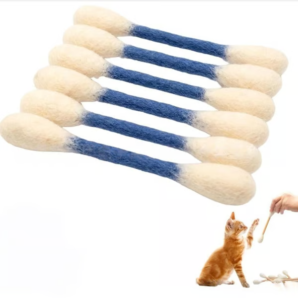 ❤️For happy, healthy, and active indoor cats🐱Swabs Large Size Cat Toys with Catnip