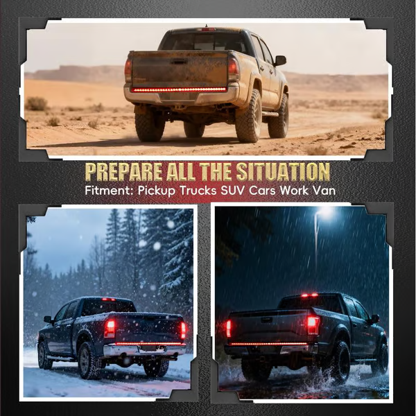 🔥40-60-Inch LED Tailgate Light Bar Strip