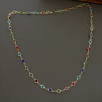 Multicolour Long Neckpiece