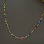Multicolour Long Neckpiece
