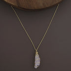 Binded Dyed Stone Neckpiece