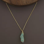 Binded Dyed Stone Neckpiece