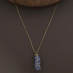 Binded Dyed Stone Neckpiece