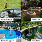 ✨LAST DAY 49% OFF🔥- Solar Birdbath Fountain – Garden Decor Must-Have ⛲🌿