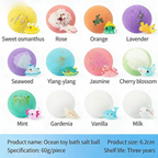 🔥LAST DAY 49% OFF-12-Pack Kids Bath Bombs with Surprise Spring Toys Inside - Easter Basket Stuffers for Boys & Girls - Skin-Soothing Bath Fizzies Gift Set (Ages 3+)