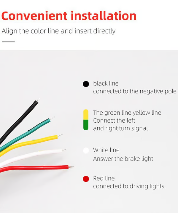 🔥40-60-Inch LED Tailgate Light Bar Strip